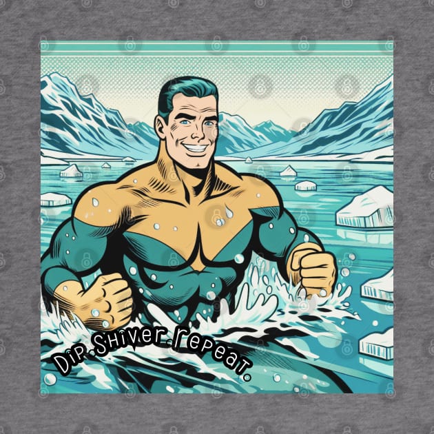 Ice Swimming Dip Shiver Repeat by DAZu